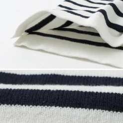 YONETOMI NEW BASIC T-Shirts^/ Wave Cotton Basque Knit Pullover