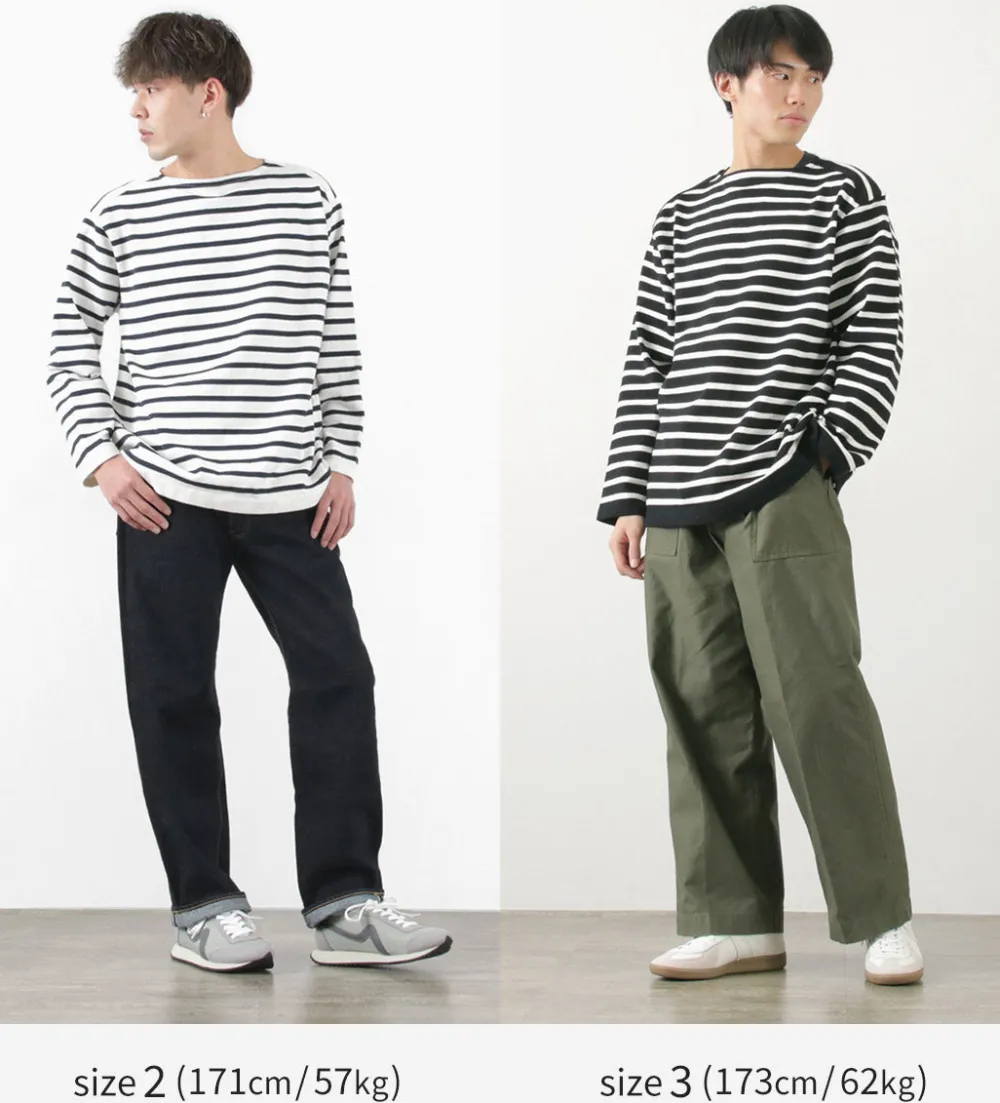 YONETOMI NEW BASIC T-Shirts^/ Wave Cotton Basque Knit Pullover