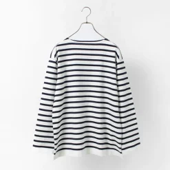 YONETOMI NEW BASIC T-Shirts^/ Wave Cotton Basque Knit Pullover