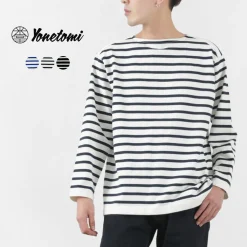 YONETOMI NEW BASIC T-Shirts^/ Wave Cotton Basque Knit Pullover