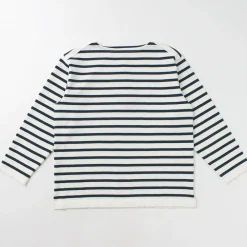 YONETOMI NEW BASIC T-Shirts^/ Wave Cotton Basque Knit Pullover