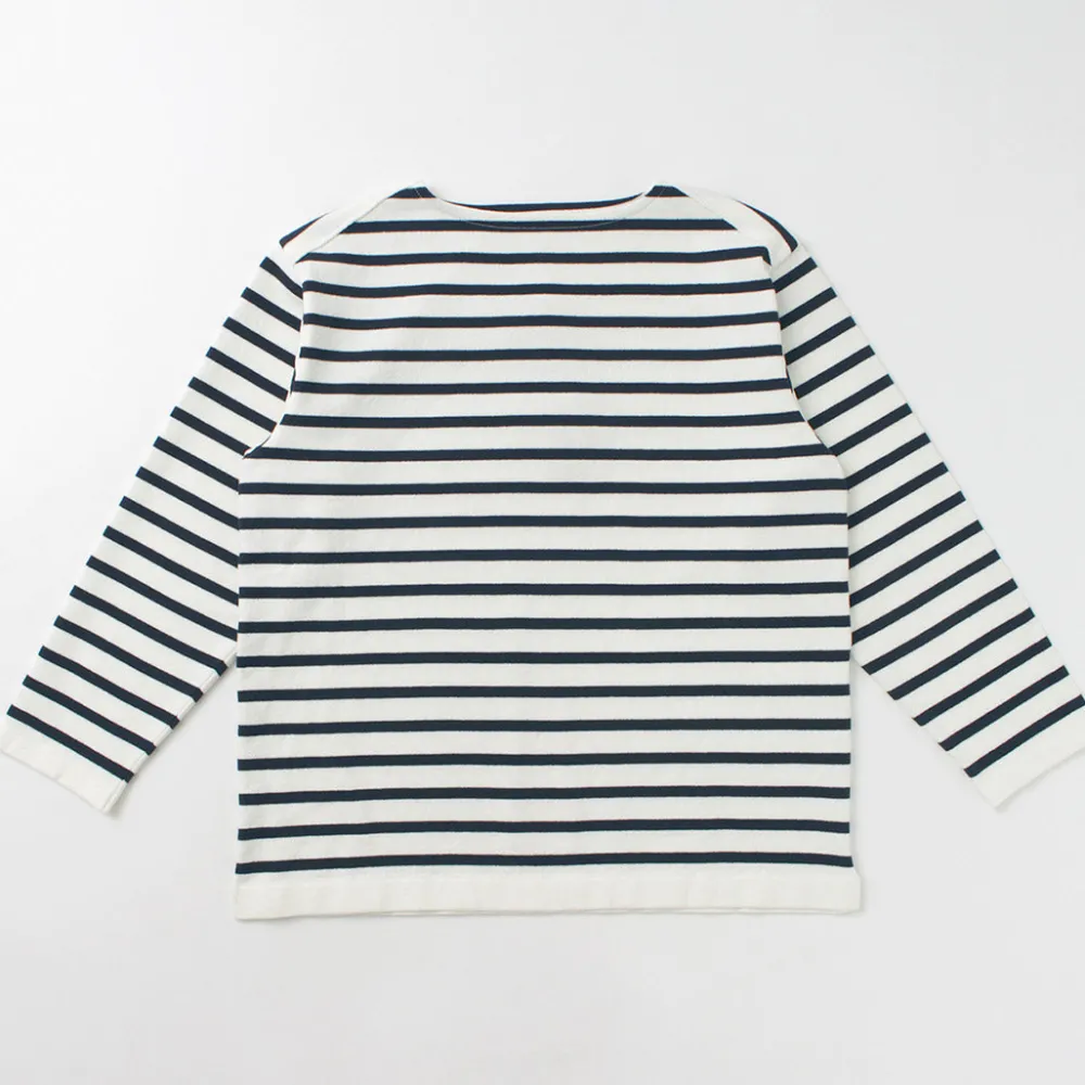 YONETOMI NEW BASIC T-Shirts^/ Wave Cotton Basque Knit Pullover
