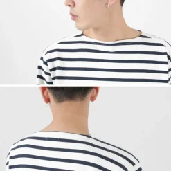 YONETOMI NEW BASIC T-Shirts^/ Wave Cotton Basque Knit Pullover